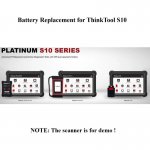 Battery Replacement for ThinkCar ThinkTool Platinum S10 Scanner